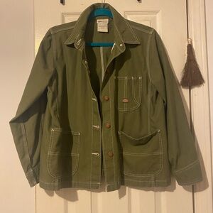 Dickies chore jacket in military green